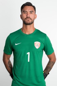 ASUNCION, PARAGUAY - NOVEMBER 17: Jonathan Torohia poses during the Tahiti team presentation prior to the FIFA Beach Soccer World Cup Paraguay 2019 on November 17, 2019 in Asuncion, Paraguay. (Photo by Hector Vivas - FIFA/FIFA via Getty Images)