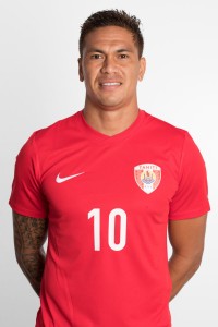 ASUNCION, PARAGUAY - NOVEMBER 17: Tearii Labaste poses during the Tahiti team presentation prior to the FIFA Beach Soccer World Cup Paraguay 2019 on November 17, 2019 in Asuncion, Paraguay. (Photo by Hector Vivas - FIFA/FIFA via Getty Images)