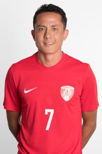 ASUNCION, PARAGUAY - NOVEMBER 17: Raimana Li Fung Kuee poses during the Tahiti team presentation prior to the FIFA Beach Soccer World Cup Paraguay 2019 on November 17, 2019 in Asuncion, Paraguay. (Photo by Hector Vivas - FIFA/FIFA via Getty Images)