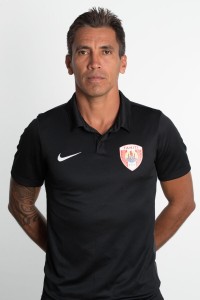 ASUNCION, PARAGUAY - NOVEMBER 17: Head coach Teva Zaveroni poses during the Tahiti team presentation prior to the FIFA Beach Soccer World Cup Paraguay 2019 on November 17, 2019 in Asuncion, Paraguay. (Photo by Hector Vivas - FIFA/FIFA via Getty Images)