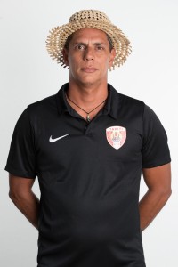 ASUNCION, PARAGUAY - NOVEMBER 17: Head coach Naea Bennett poses during the Tahiti team presentation prior to the FIFA Beach Soccer World Cup Paraguay 2019 on November 17, 2019 in Asuncion, Paraguay. (Photo by Hector Vivas - FIFA/FIFA via Getty Images)