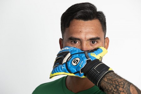 ASUNCION, PARAGUAY - NOVEMBER 17: Jonathan Torohia poses during the Tahiti team presentation prior to the FIFA Beach Soccer World Cup Paraguay 2019 on November 17, 2019 in Asuncion, Paraguay. (Photo by Hector Vivas - FIFA/FIFA via Getty Images)