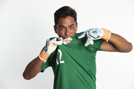 ASUNCION, PARAGUAY - NOVEMBER 17: Franck Revel poses during the Tahiti team presentation prior to the FIFA Beach Soccer World Cup Paraguay 2019 on November 17, 2019 in Asuncion, Paraguay. (Photo by Hector Vivas - FIFA/FIFA via Getty Images)